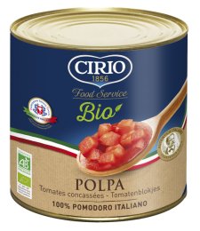 Tomate concassée BIO en boîte 3/1 CIRIO | Grossiste alimentaire | EpiSaveurs