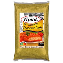 Chapelure dorée en sachet 1 kg TIPIAK | Grossiste alimentaire | EpiSaveurs