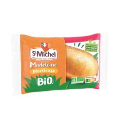 Madeleine moelleuse aux œufs BIO en étui 25 g ST MICHEL | Grossiste alimentaire | EpiSaveurs
