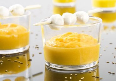 Recette : Mousseline de Saint-Jacques et crème de carotte au cumin - EpiSaveurs