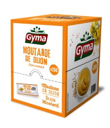 Moutarde de Dijon en stick 4 g GYMA | Grossiste alimentaire | EpiSaveurs