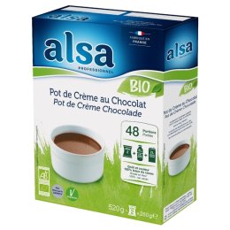 Préparation pour crème au chocolat BIO en boîte 520 g ALSA | Grossiste alimentaire | EpiSaveurs