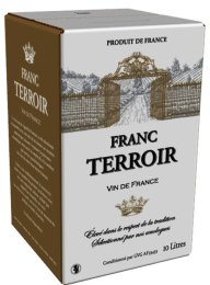 Vin de France rosé 11° en BIB 10 L FRANC TERROIR | Grossiste alimentaire | EpiSaveurs