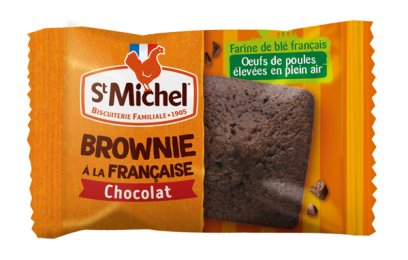 Brownie chocolat en étui 5 g ST MICHEL | Grossiste alimentaire | EpiSaveurs