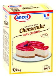 Garniture cheesecake en boîte 1,2 kg ANCEL | Grossiste alimentaire | EpiSaveurs
