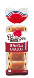 Pain au chocolat en paquet 360 g LA BOULANGERE | Grossiste alimentaire | EpiSaveurs