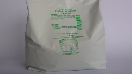 Bouillon de légumes hyposodé en poche 1 kg NEFF MADA | EpiSaveurs