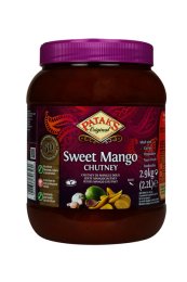 Chutney de mangue doux en pot 2,9 kg PATAK'S | Grossiste alimentaire | EpiSaveurs