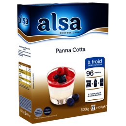 Panna Cotta à froid en boîte 800 g ALSA | Grossiste alimentaire | EpiSaveurs