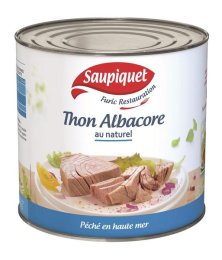 Thon albacore au naturel en boîte 3/1 FURIC SAUPIQUET | EpiSaveurs
