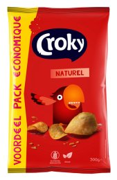 Chips nature en sachet 300 g CROKI | Grossiste alimentaire | EpiSaveurs - 2