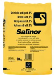 Sel fin raffiné nitrité en sac 10 kg SALINOR | Grossiste alimentaire | EpiSaveurs