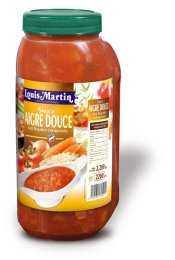 Sauce aigre douce en bidon 2,2 kg LOUIS MARTIN | Grossiste alimentaire | EpiSaveurs