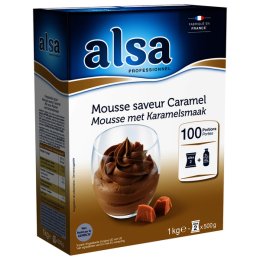 Mousse caramel en boîte 1 kg ALSA | EpiSaveurs