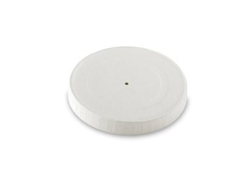 Couvercle en papier blanc pour gobelet 10 cl en sachet de 50 ALPHA FORM | EpiSaveurs
