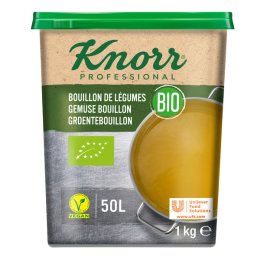 Bouillon de légumes BIO déshydraté en boîte 1 kg KNORR | EpiSaveurs