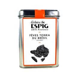 Fève Tonka en boîte 200 g ESPIG - Grossiste Epices - EpiSaveurs