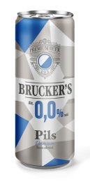 Bière sans alcool en boîte 33 cl BRUCKER'S | Grossiste alimentaire | EpiSaveurs