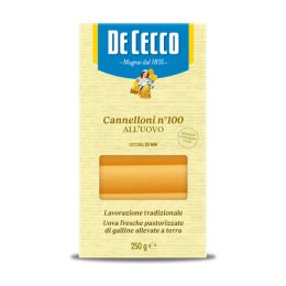 Cannelloni aux œufs en paquet 250 g DE CECCO | Grossiste alimentaire | EpiSaveurs