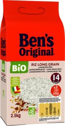 Riz long grain bio en sac 2,5 kg BEN'S ORIGINAL | Grossiste alimentaire | EpiSaveurs - 2