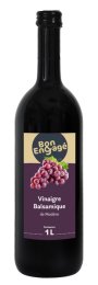 Vinaigre balsamique de Modène IGP en bouteille 1 L BON&ENGAGE | EpiSaveurs