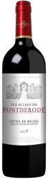 Côtes de Bourg vin rouge AOC en bouteille 75 cl LES ALLEES DE FONTDERODE | Grossiste alimentaire | EpiSaveurs