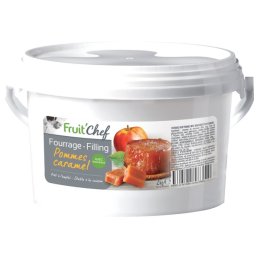 Garniture pomme-caramel en seau 2 kg FRUIT’CHEF | EpiSaveurs