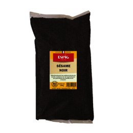 Graine de sésame noir en sachet 1 kg ESPIG | EpiSaveurs