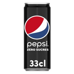 Pepsi max en canette slim 33 cl PEPSI MAX | Grossiste alimentaire | EpiSaveurs