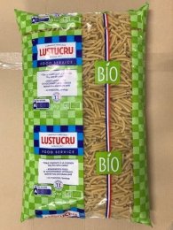 Macaroni de qualité supérieure Bio en sachet 5 kg LUSTUCRU | Grossiste alimentaire | EpiSaveurs