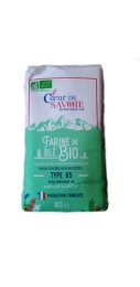 Farine de blé T65 BIO en sachet 1 kg COEUR DE SAVOIE | Grossiste alimentaire | EpiSaveurs