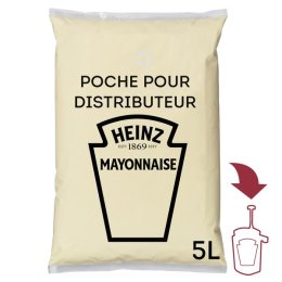 Mayonnaise en poche 5 L HEINZ | Grossiste alimentaire | EpiSaveurs