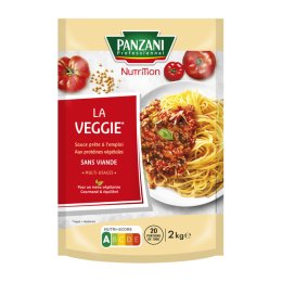 Sauce bolognaise veggie en doypack 2 kg PANZANI | Grossiste alimentaire | EpiSaveurs