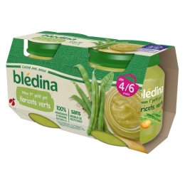 Petit pot bébé purée d'haricot vert en pot 130 g BLEDINA | Grossiste alimentaire | EpiSaveurs