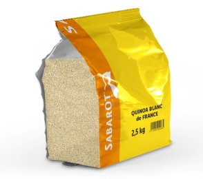 Quinoa blanc en sac 2,5 kg SABAROT | Grossiste alimentaire | EpiSaveurs