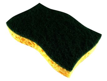 Tampon éponge vert en sachet de 10 NICOLS | EpiSaveurs