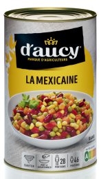 Salade mexicaine en boîte 5/1 D'AUCY | Grossiste alimentaire | EpiSaveurs