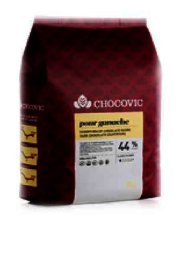 Chocolat noir 44% de cacao en mini goutte en sachet 5 kg CHOCOVIC | Grossiste alimentaire | EpiSaveurs