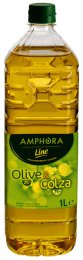 Huile Line colza olive en bouteille 1 L AMPHORA | Grossiste alimentaire | EpiSaveurs