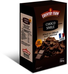 Choco Smile en boîte 750 g COUNTRY FARM | Grossiste alimentaire | EpiSaveurs