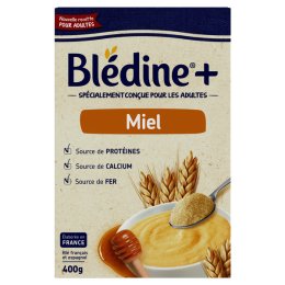 Céréales adulte instantanées en poudre Blédine saveur miel en boîte 400 g BLEDINA | Grossiste alimentaire | EpiSaveurs