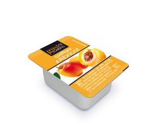 Confiture d'abricot en coupelle 30 g GUSTO DEBRIO | EpiSaveurs
