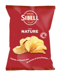Chips nature en sachet 500 g SIBELL | Grossiste alimentaire | EpiSaveurs