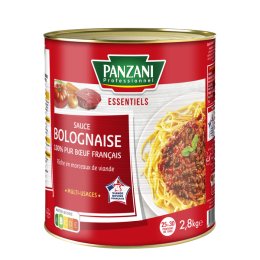 Sauce bolognaise en boîte 3/1 PANZANI | Grossiste alimentaire | EpiSaveurs