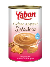 Crème dessert spéculoos en boîte 5/1 YABON | Grossiste alimentaire | EpiSaveurs