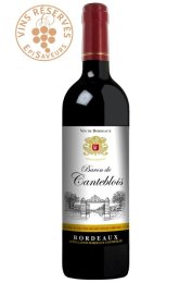 Bordeaux Vin Rouge AOP en bouteille 75 cl BARON DE CANTEBLOIS | EpiSaveurs