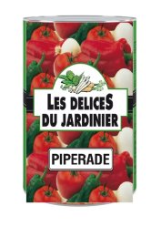 Piperade en boîte 5/1 DELICES DU JARDINIER | Grossiste alimentaire | EpiSaveurs