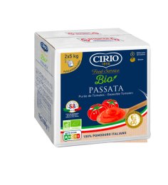 Purée de tomates BIO en poche 5 kg CIRIO | Grossiste alimentaire | EpiSaveurs