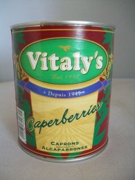 Caprons au vinaigre en boîte 4/4 VITALY'S | Grossiste alimentaire | EpiSaveurs