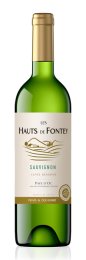 Pays d'Oc Sauvignon vin blanc IGP en bouteille 75 cl LES HAUTS DE FONTEY | Grossiste alimentaire | EpiSaveurs